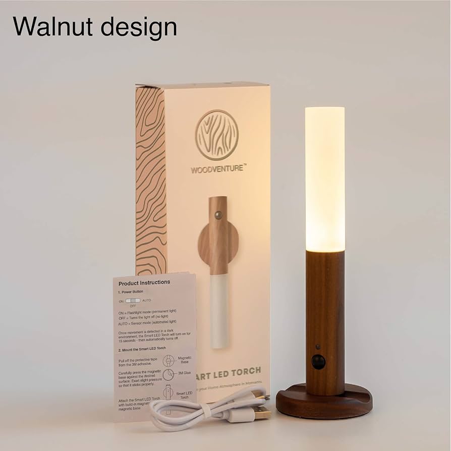 Lampe à induction intelligente avec capteur de mouvement