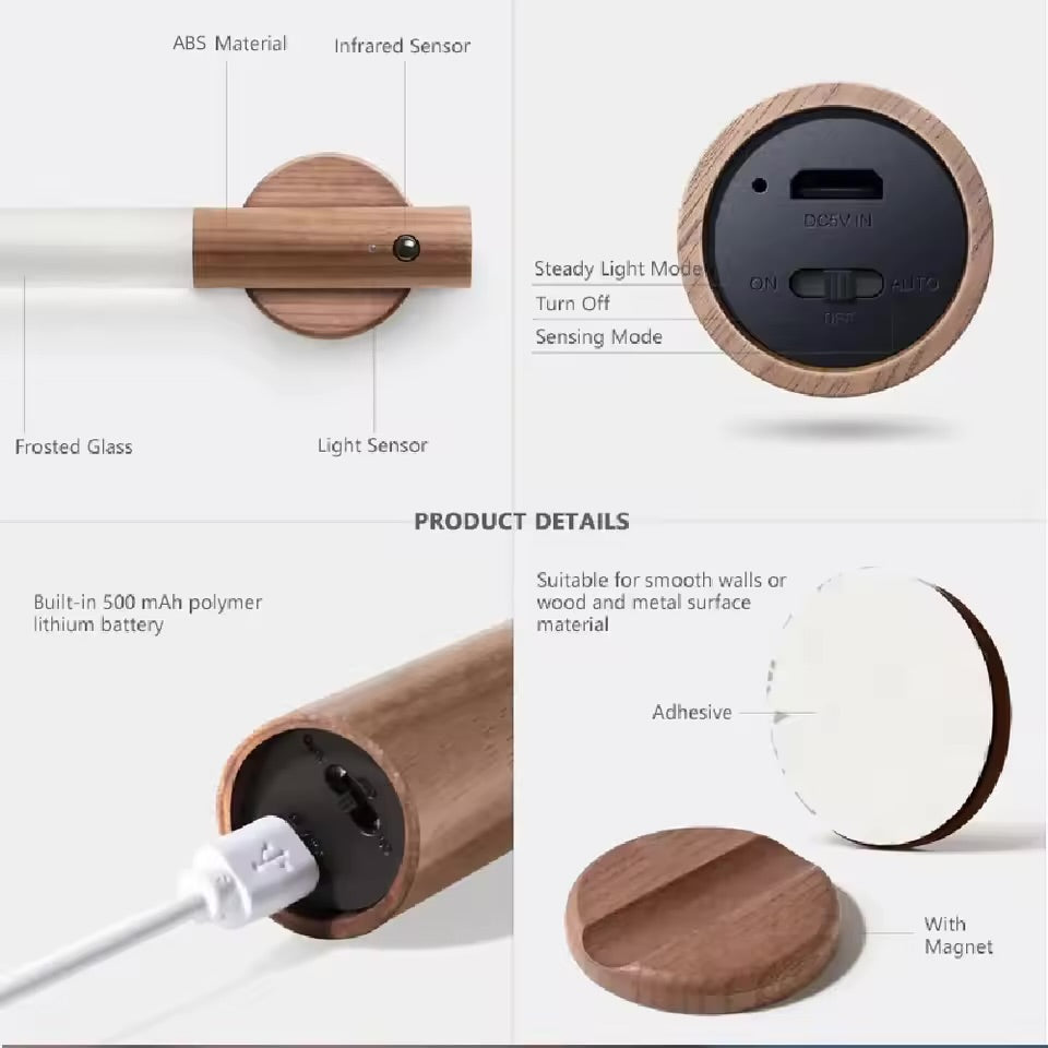 Lampe à induction intelligente avec capteur de mouvement