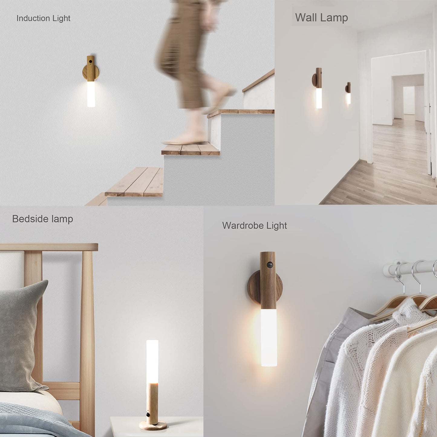 Lampe à induction intelligente avec capteur de mouvement