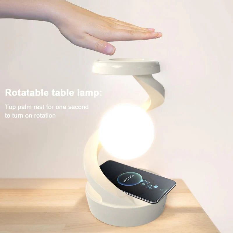 Lampe à suspension rotative
