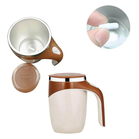 Tasse Auto-Mélangeuse – Mug Électrique avec Agitateur Magnétique Amovible