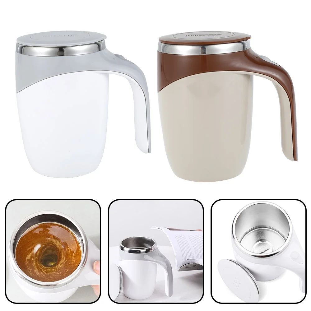Tasse Auto-Mélangeuse – Mug Électrique avec Agitateur Magnétique Amovible (Copie)